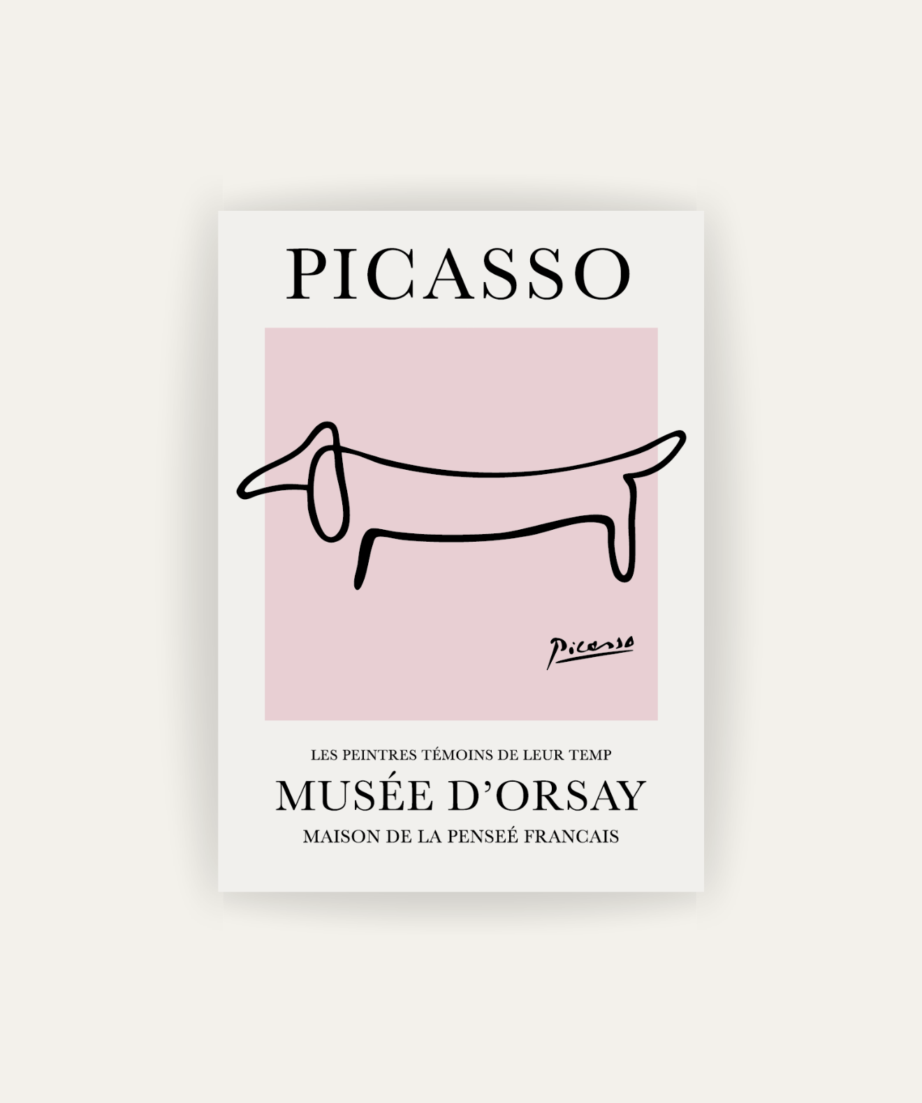 Dachshund Picasso
