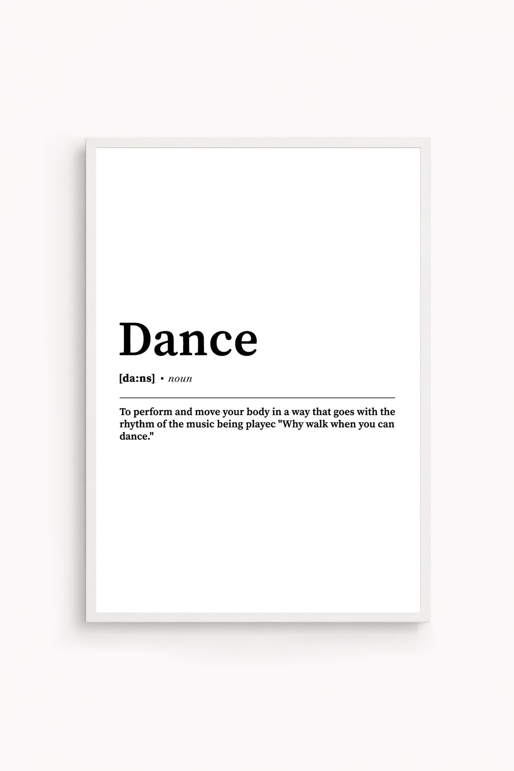 Dance