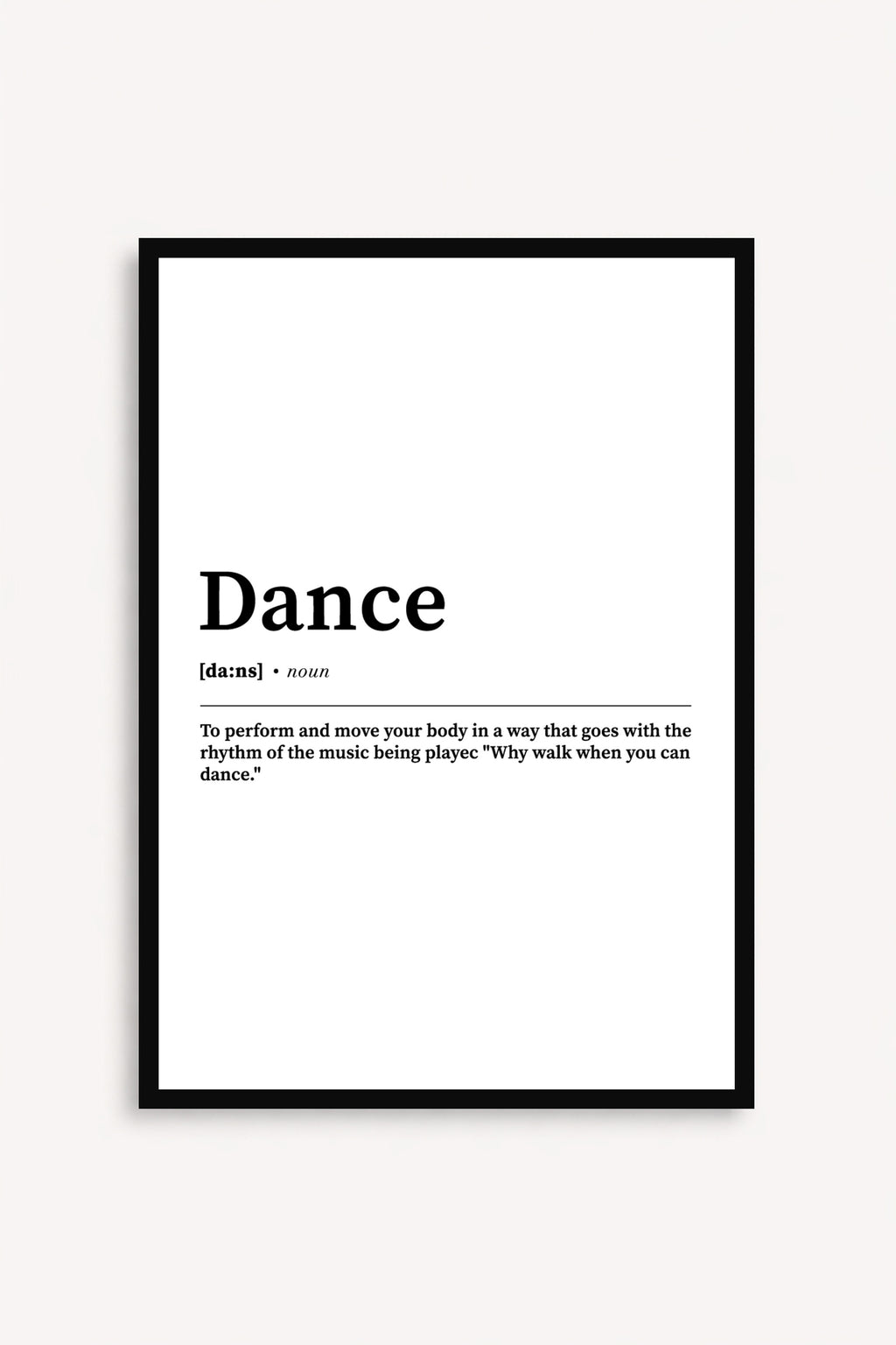 Dance