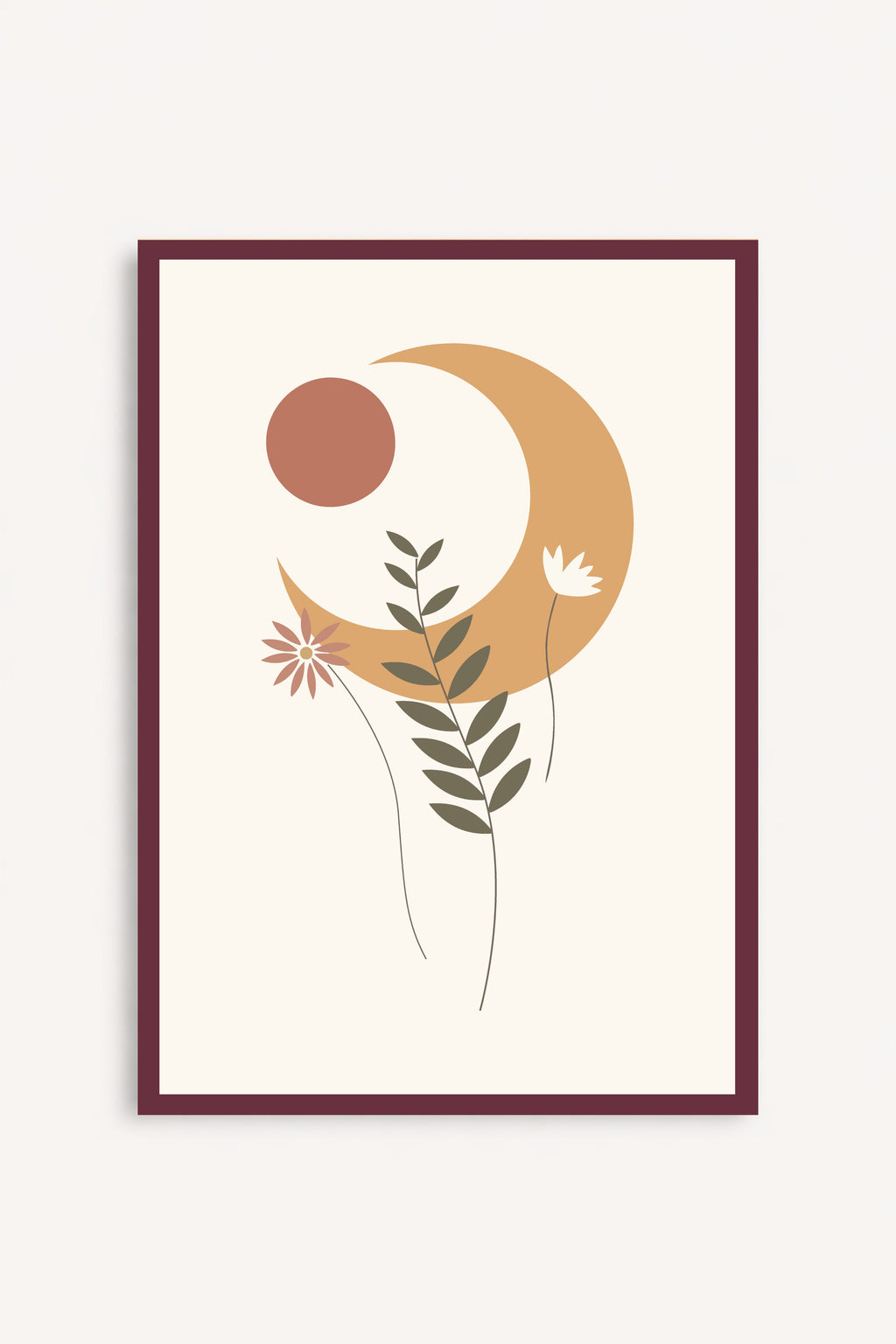 Cuadro Flor de luna