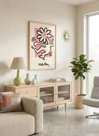 Flower Keith Haring