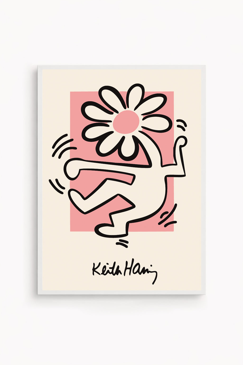 Flower Keith Haring