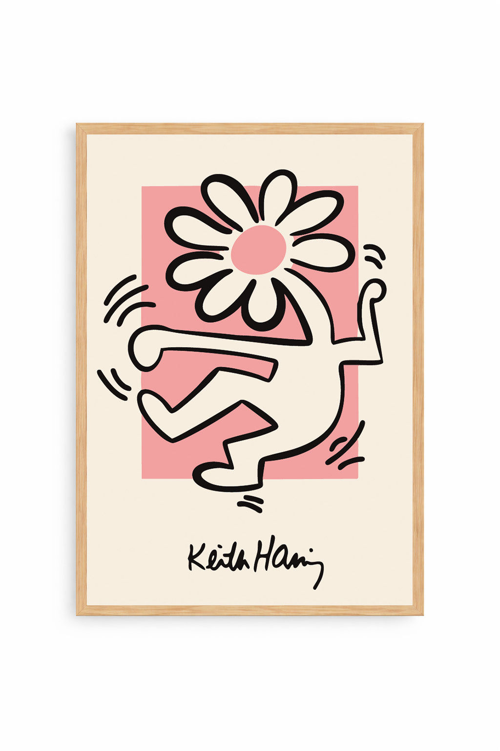 Flower Keith Haring