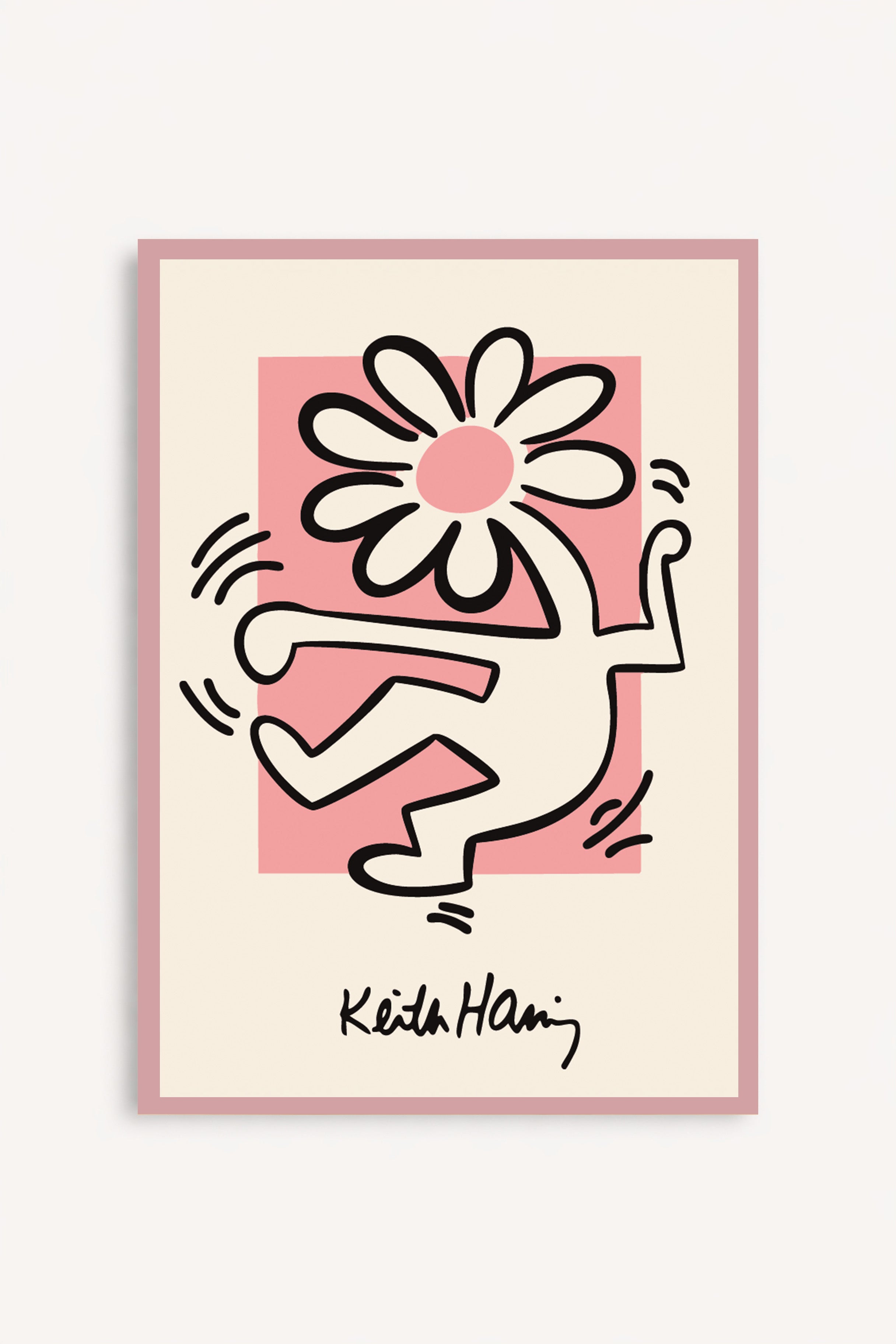 Flower Keith Haring