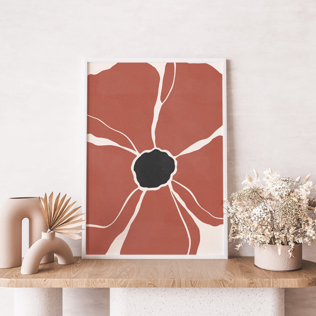 Cuadro Forma Floral