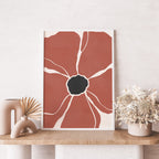 Cuadro Forma Floral