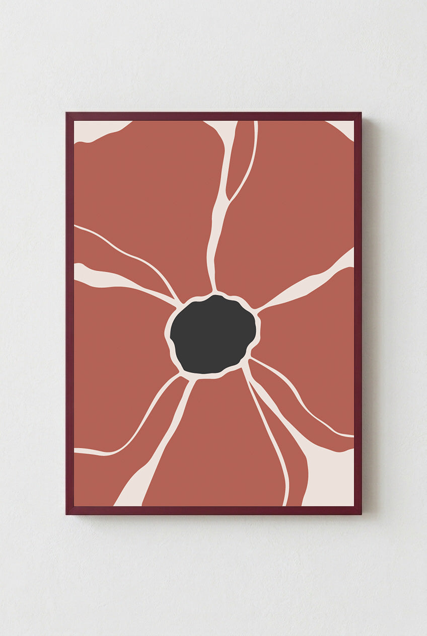 Cuadro Forma Floral