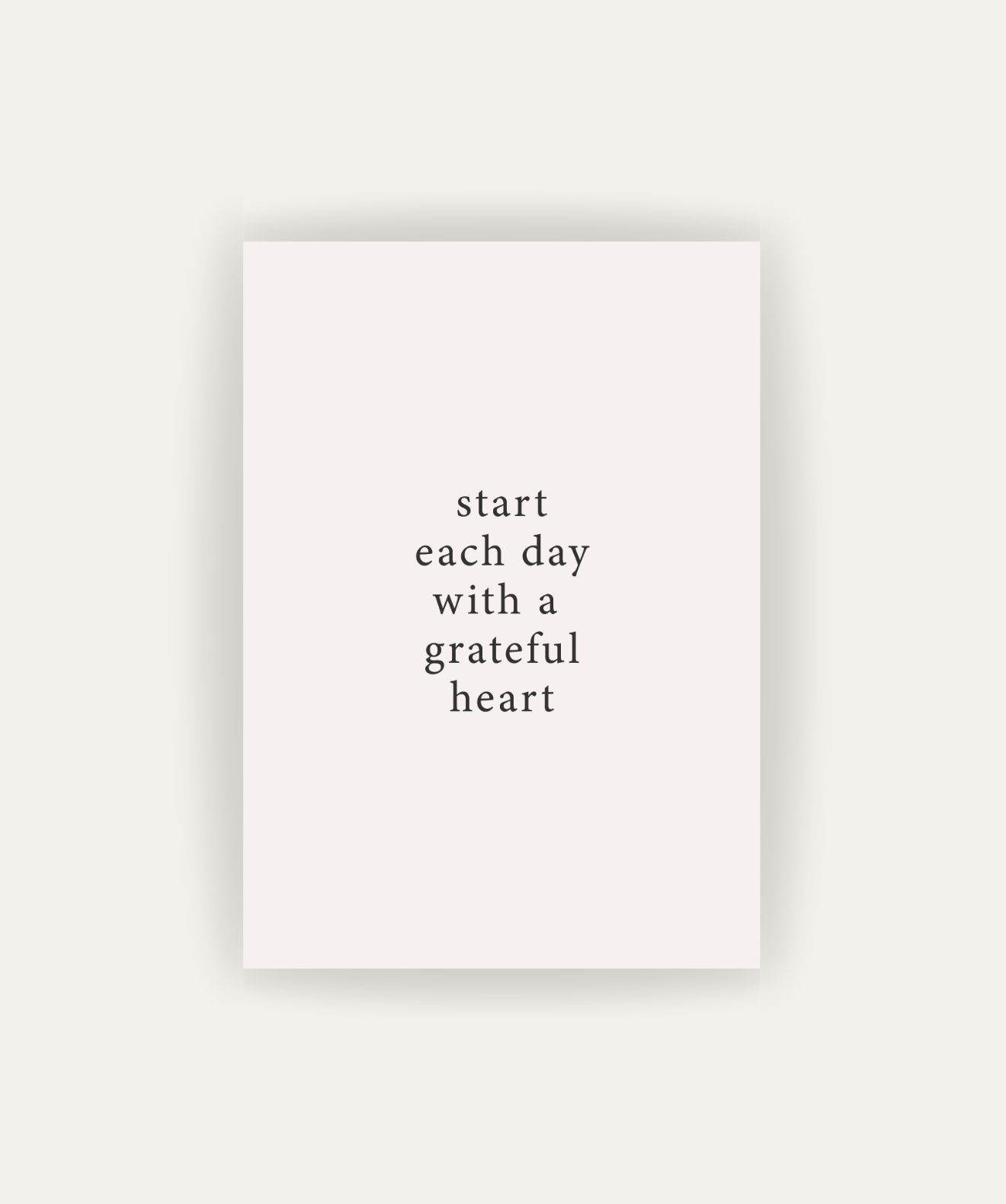 Grateful Heart