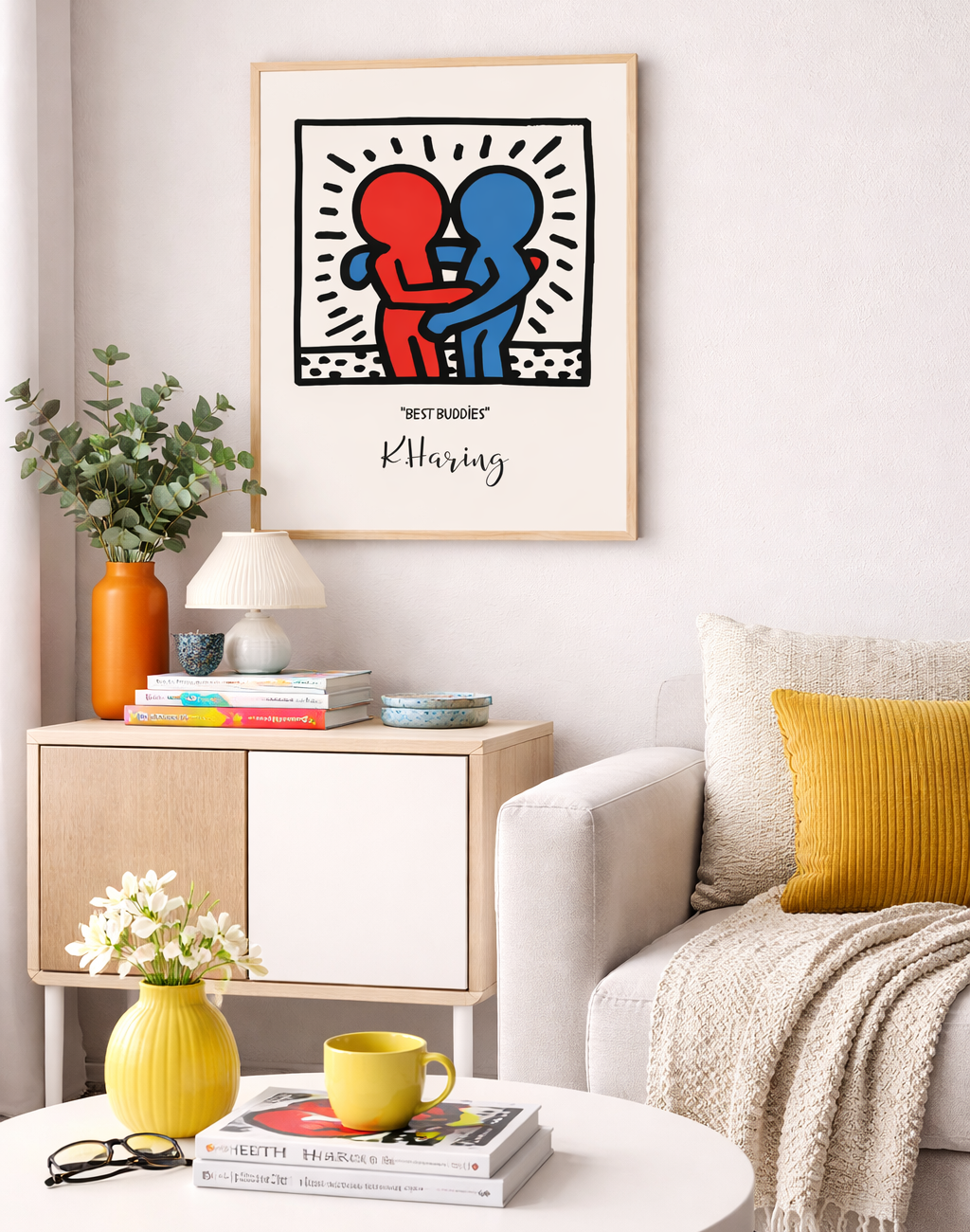 Hug Keith Haring