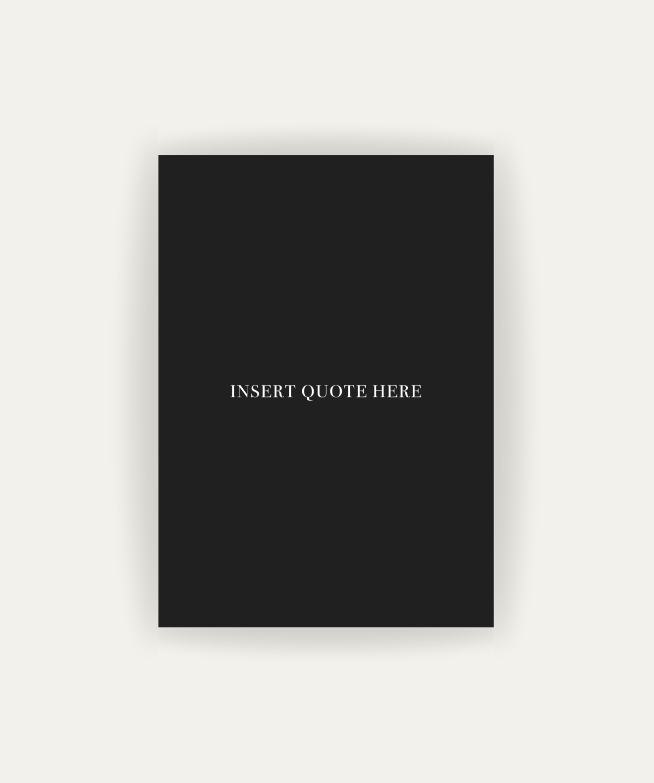 Insert Quote