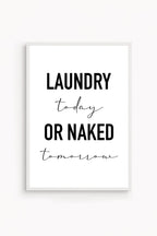 Cuadro Laundry Time