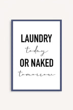 Cuadro Laundry Time