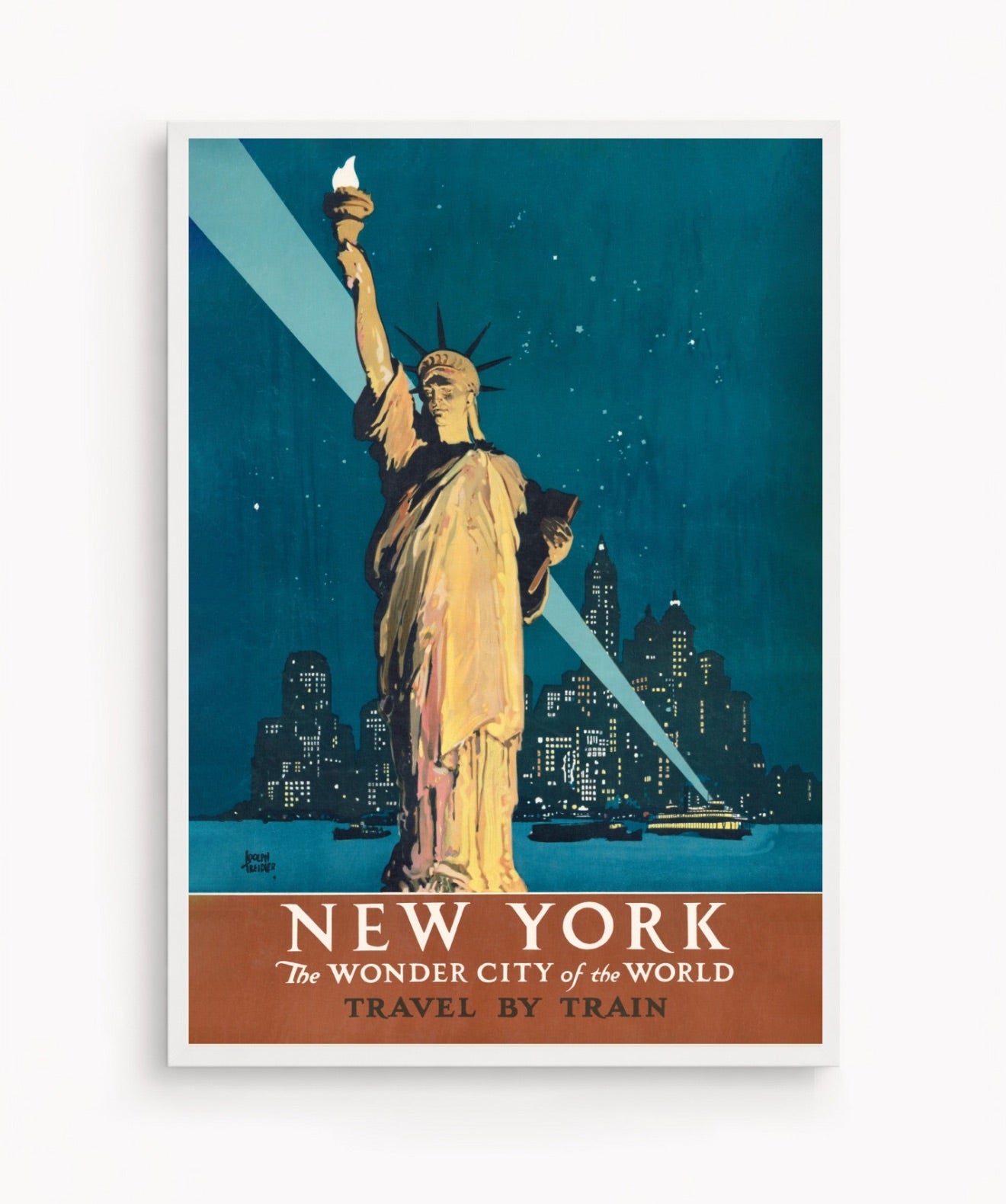 NYC Travel Poster