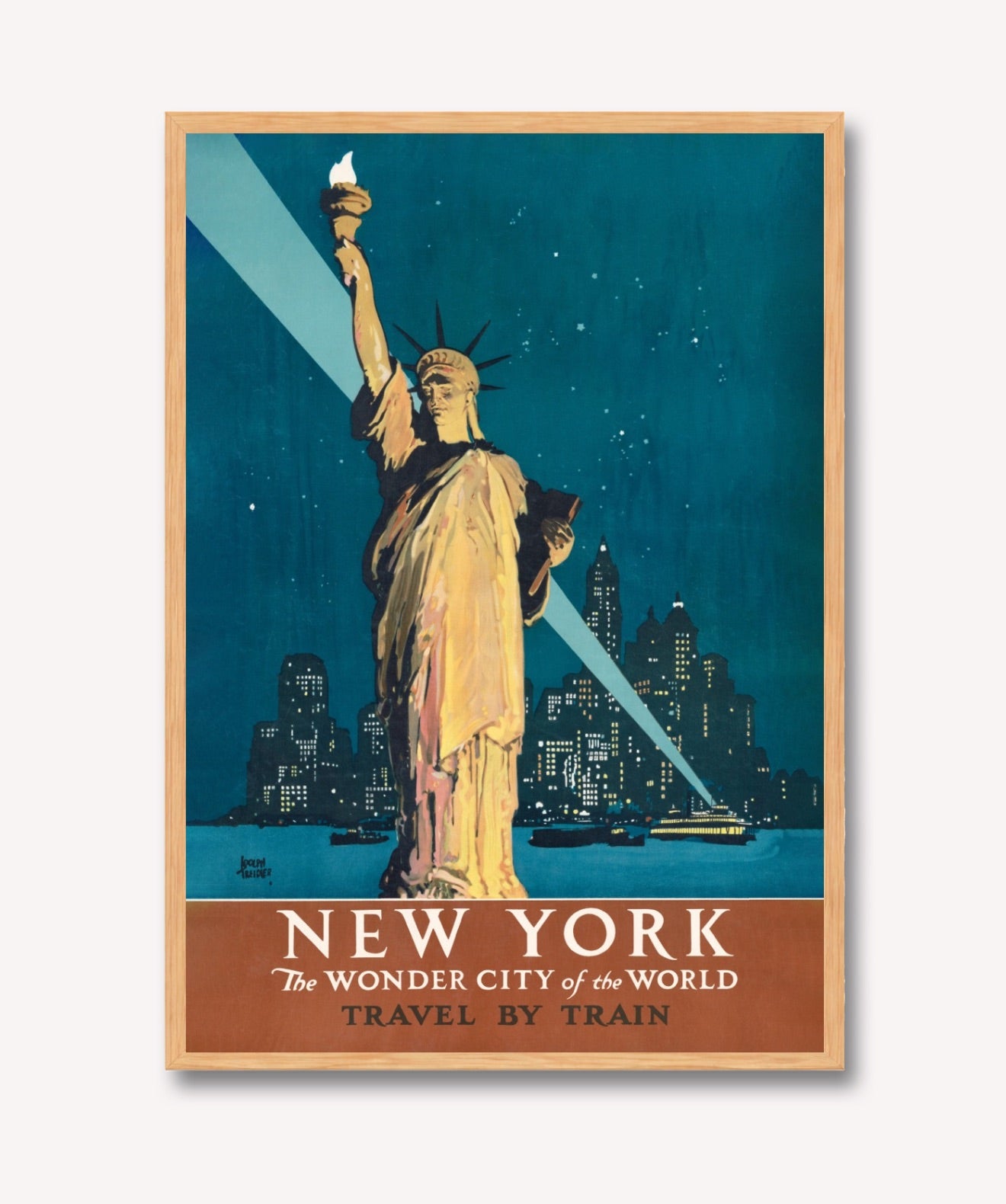 NYC Travel Poster