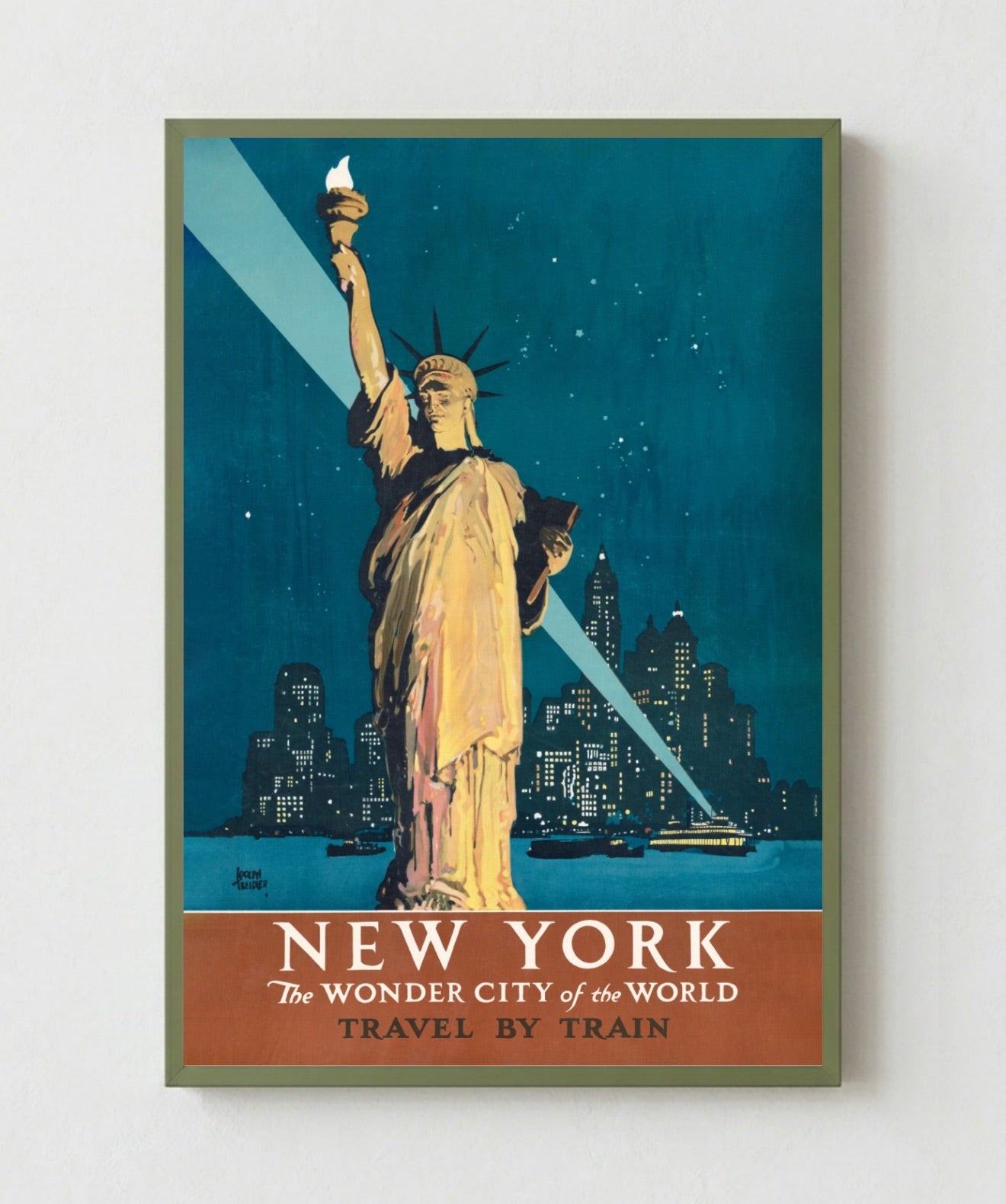 NYC Travel Poster