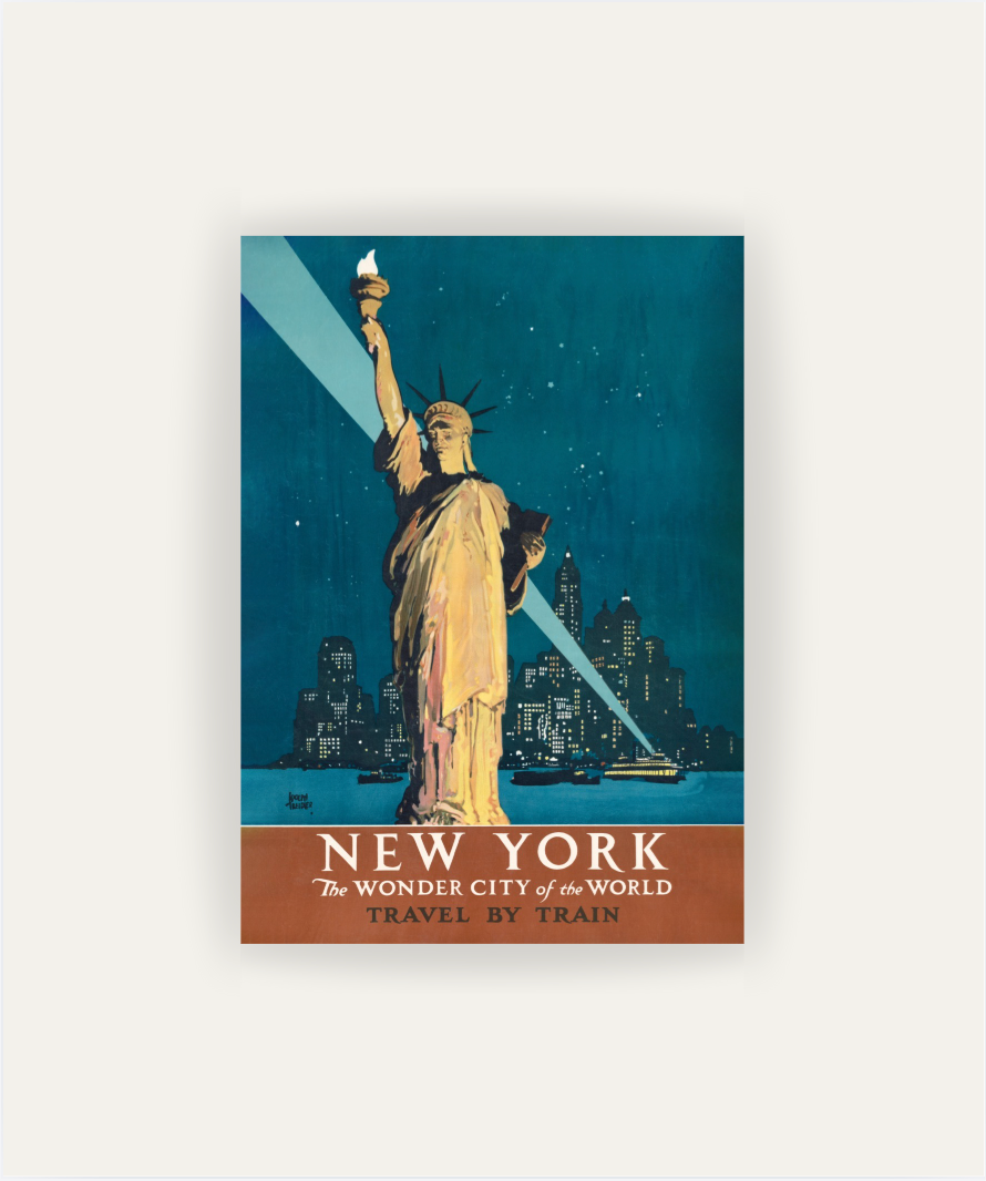 NYC Travel Poster