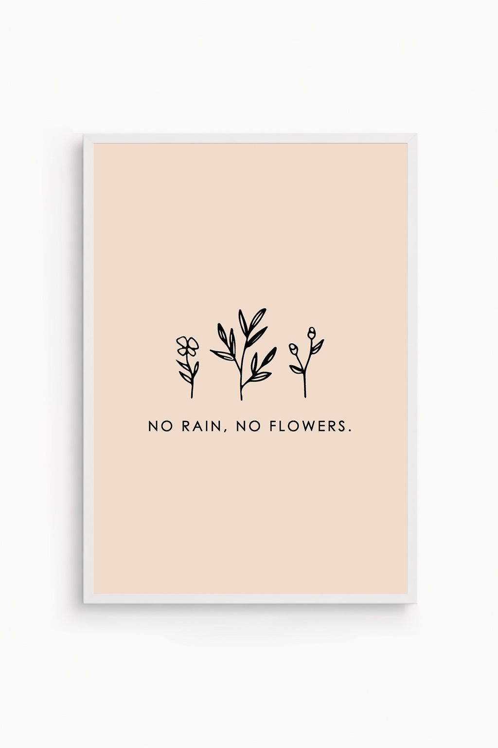 No Rain, No Flowers