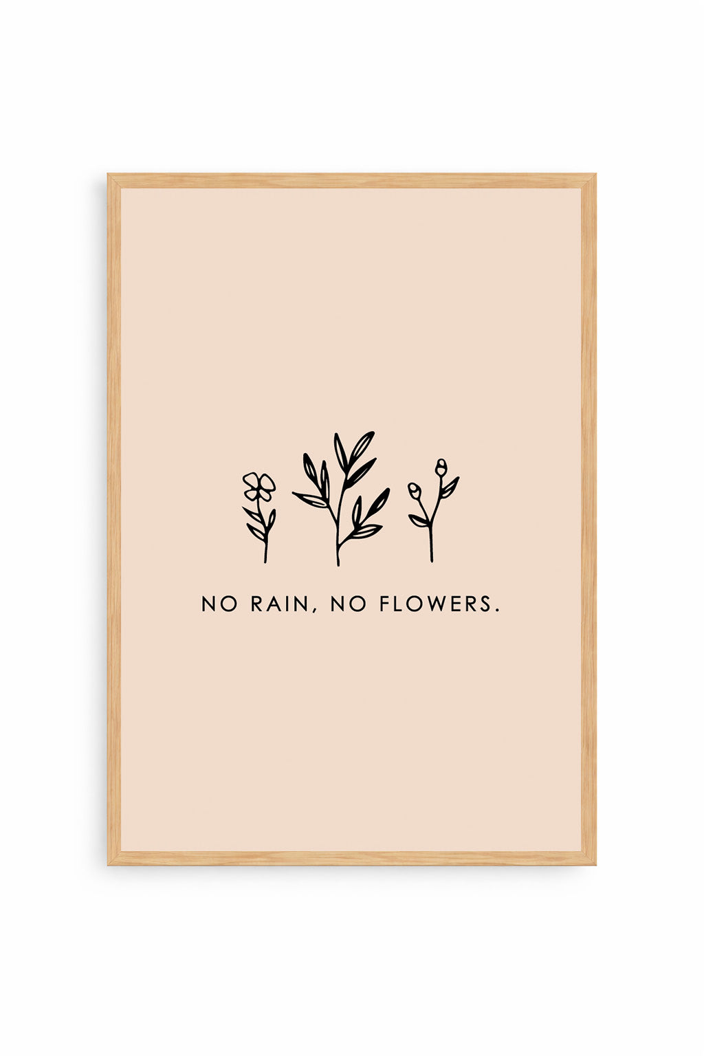 No Rain, No Flowers