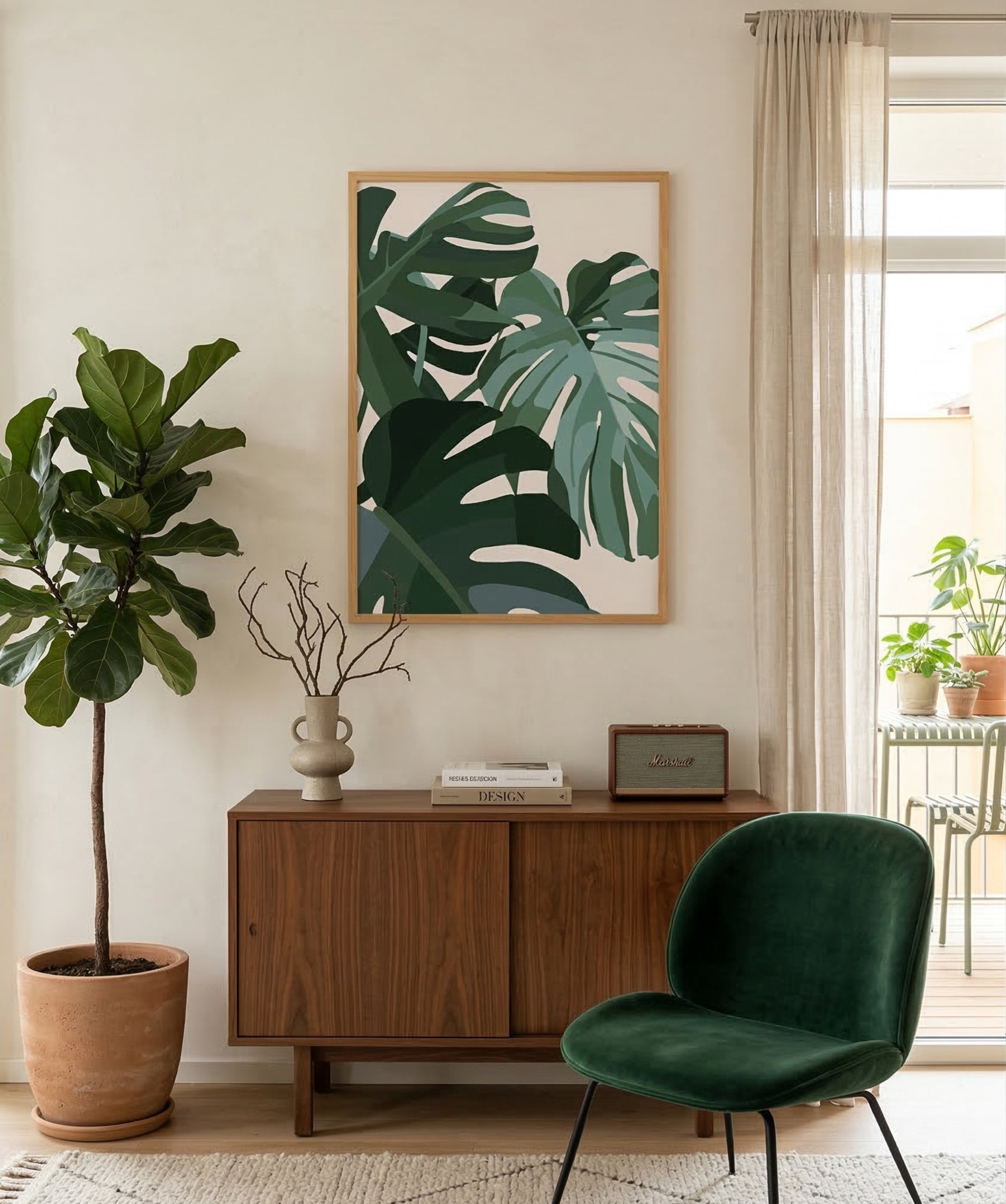 Cuadro Monstera