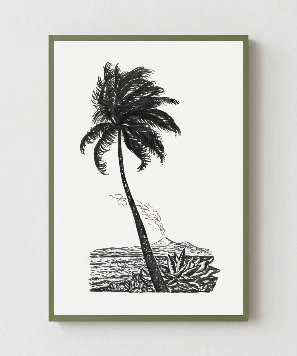 Palm Tree Drawing