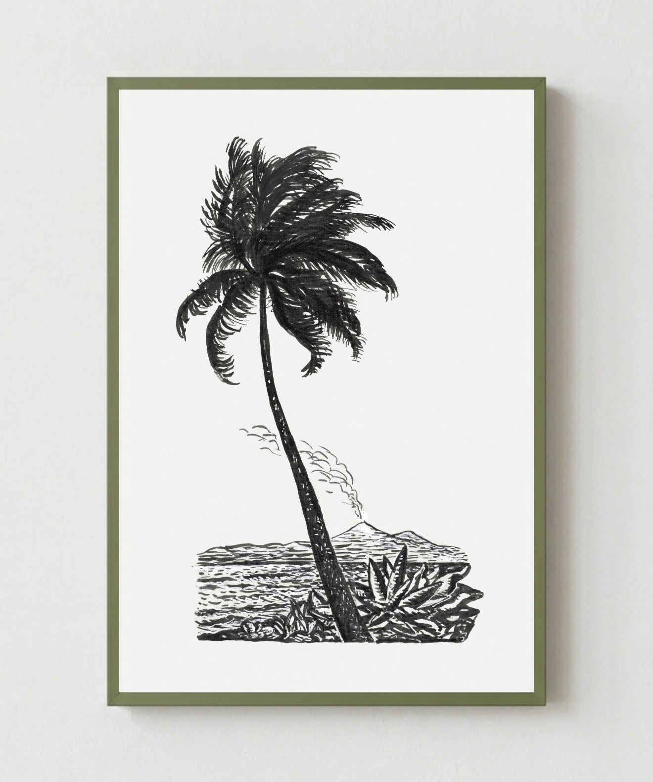 Palm Tree Drawing