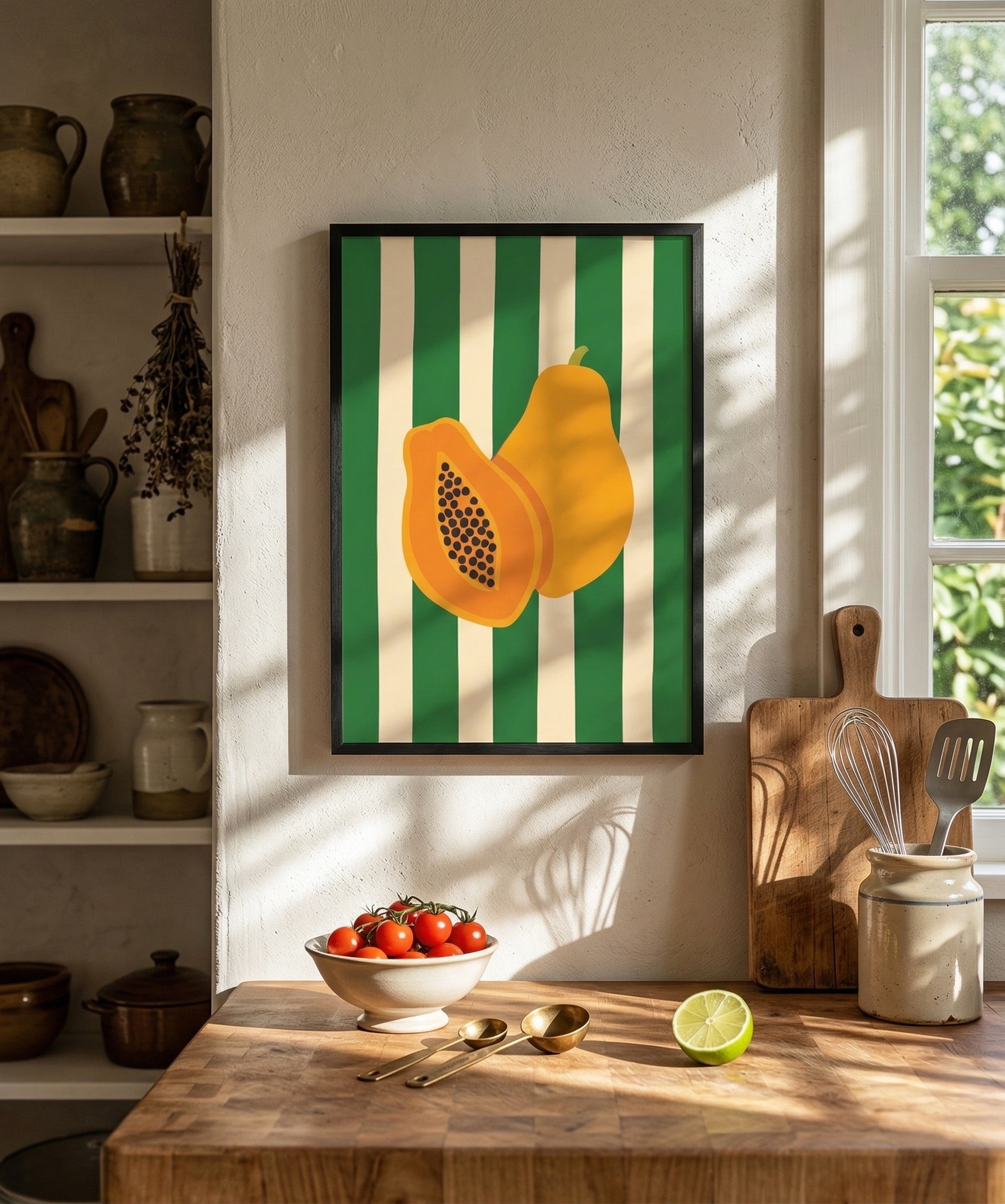Papaya Stripes