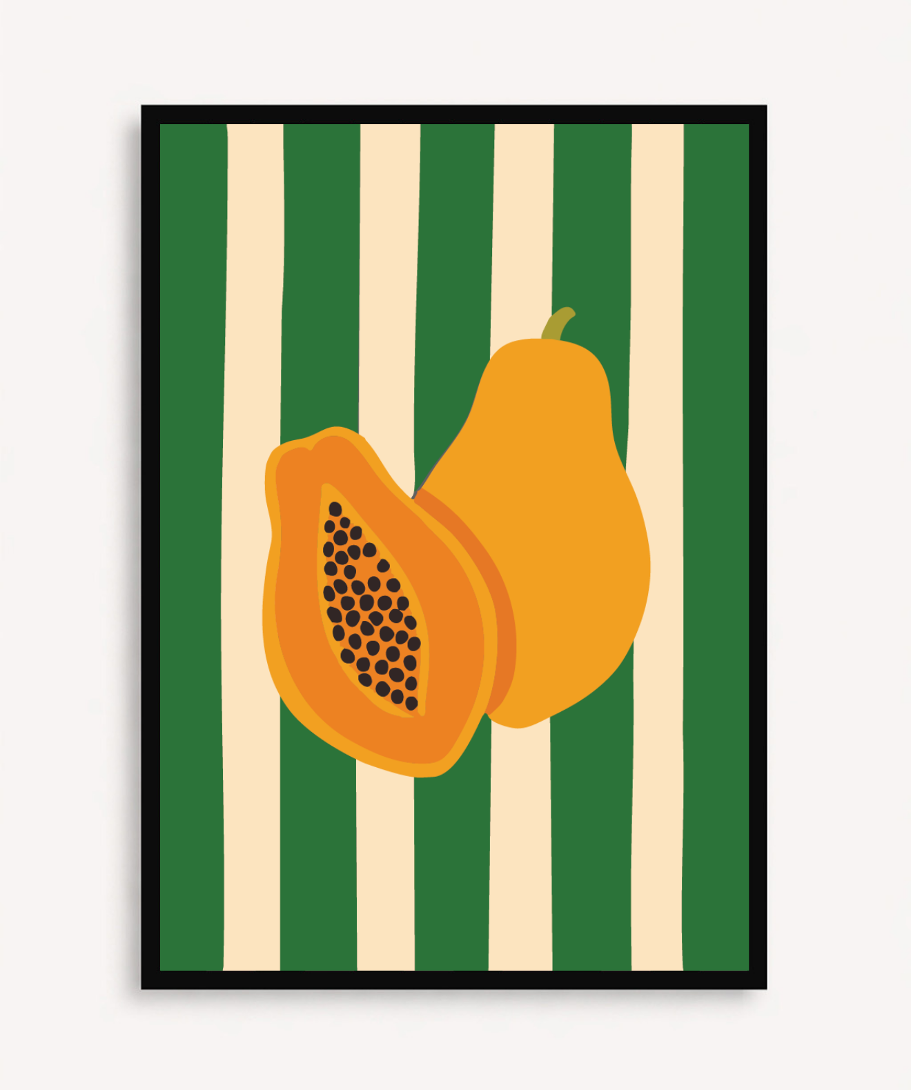 Papaya Stripes