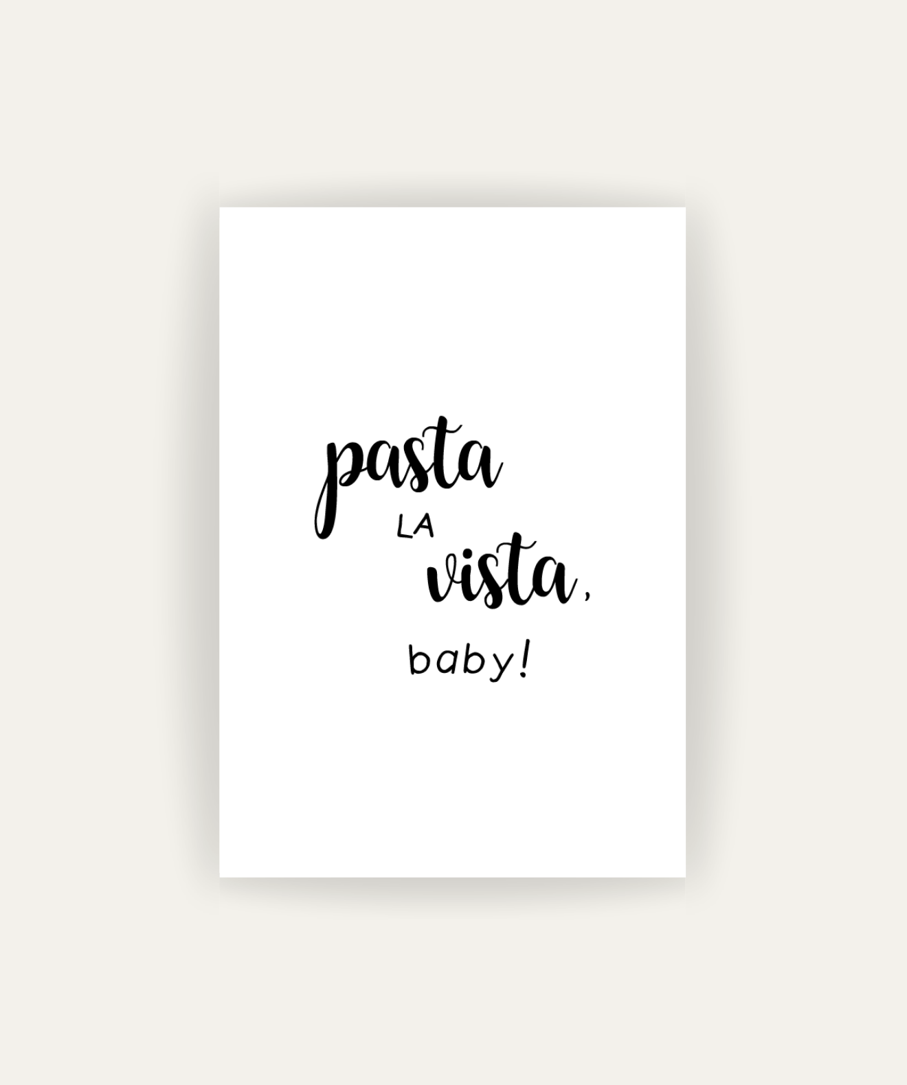 Pasta La Vista