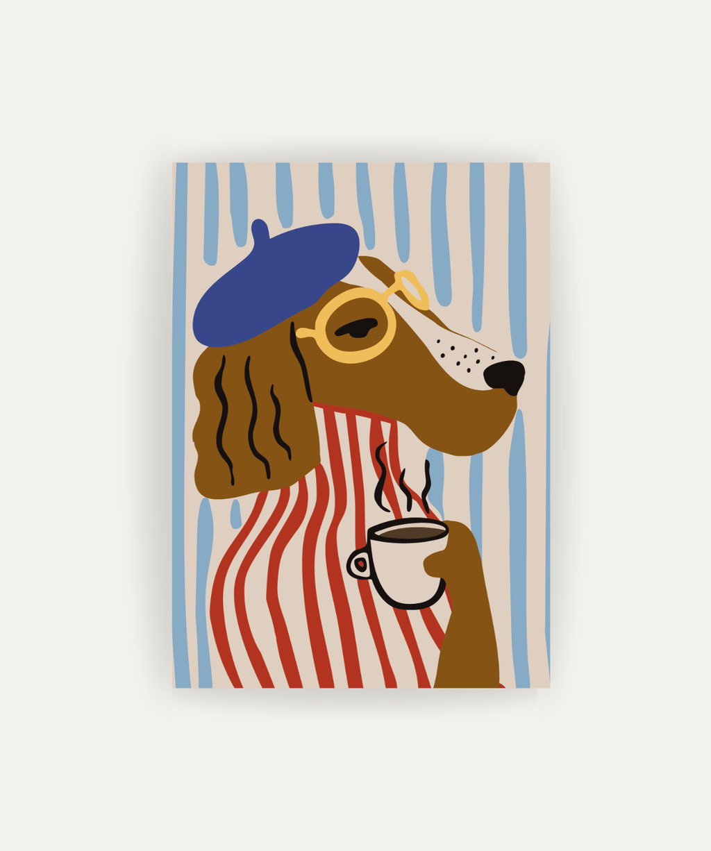 Perro Pintor