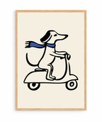 Perro en Scooter
