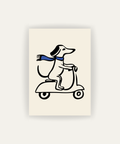 Perro en Scooter