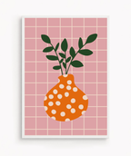 Cuadro Plant and Dots