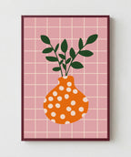 Cuadro Plant and Dots