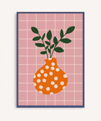 Cuadro Plant and Dots