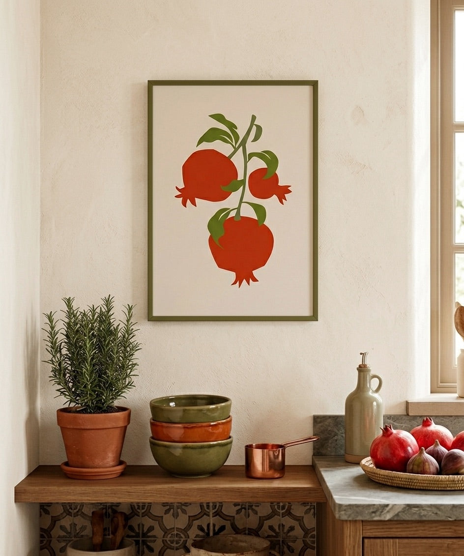 Pomegranate Bloom