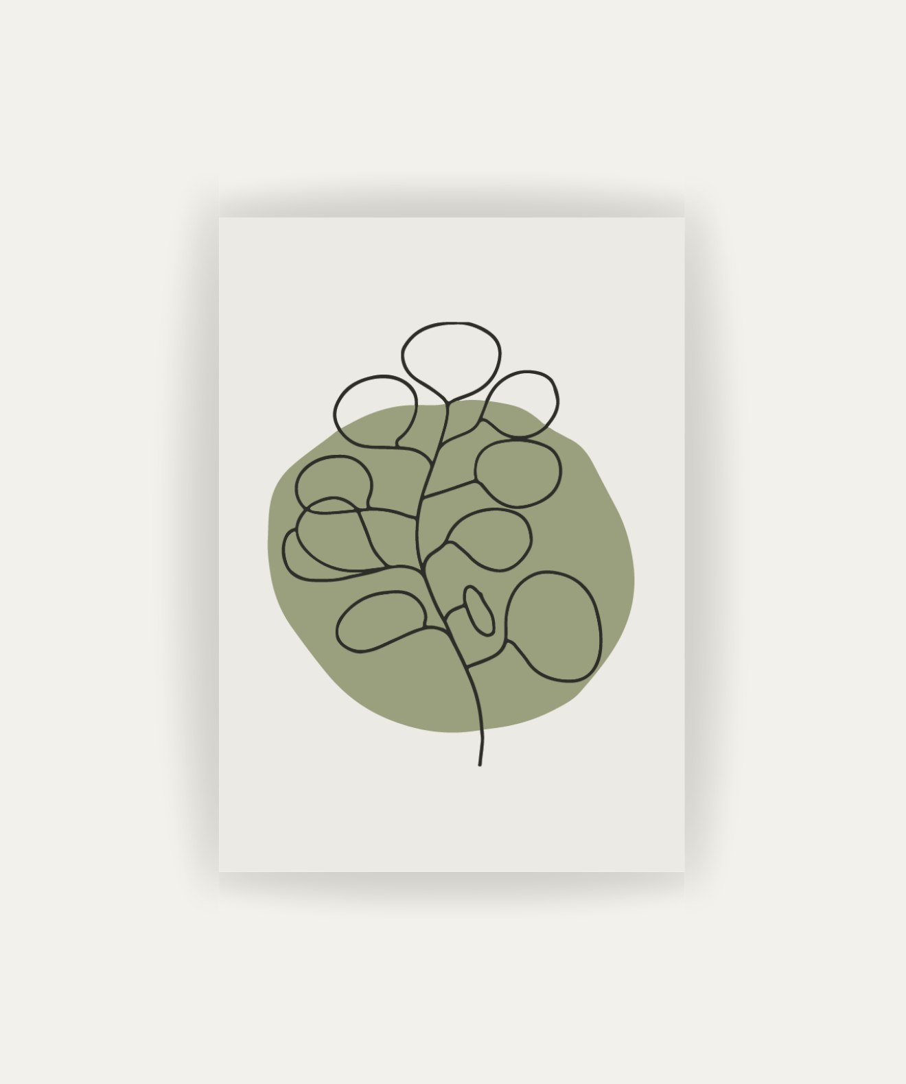 Cuadro Pulso Verde