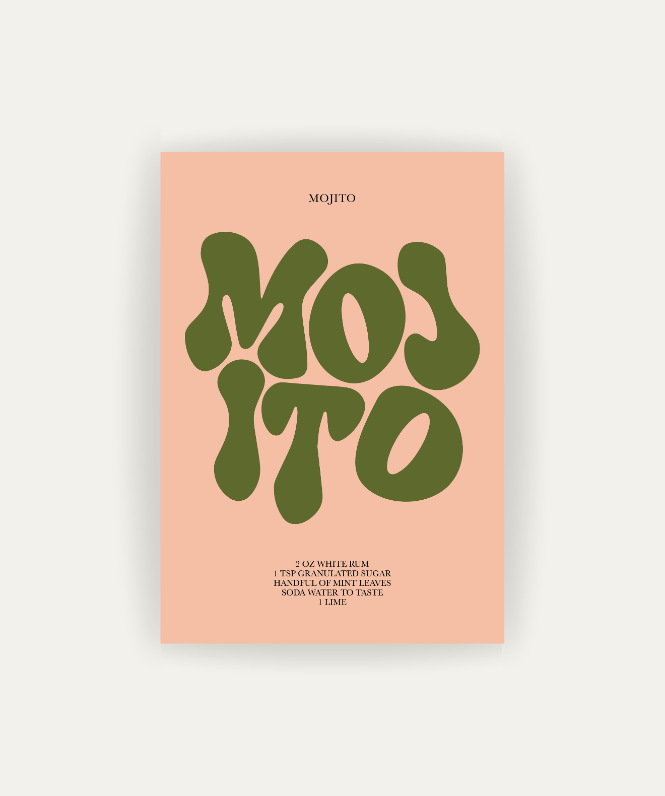 Receta Mojito
