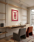 Cuadro Rouge Royale