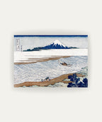 The Jewel River in Musashi Province de Hokusai
