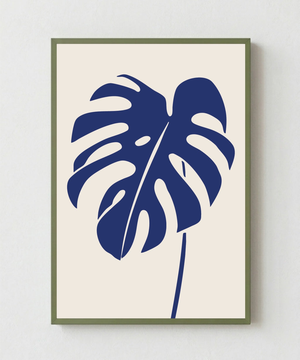 Cuadro Tropical Blue