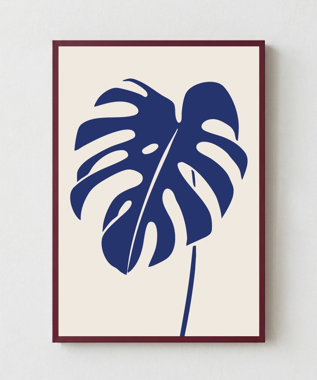 Cuadro Tropical Blue