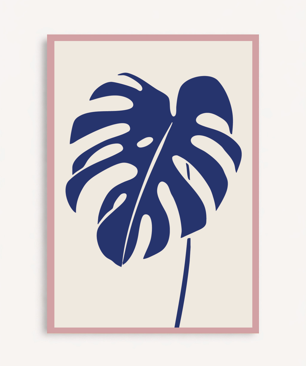 Cuadro Tropical Blue