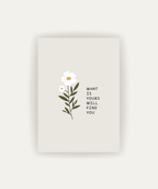What Is Yours